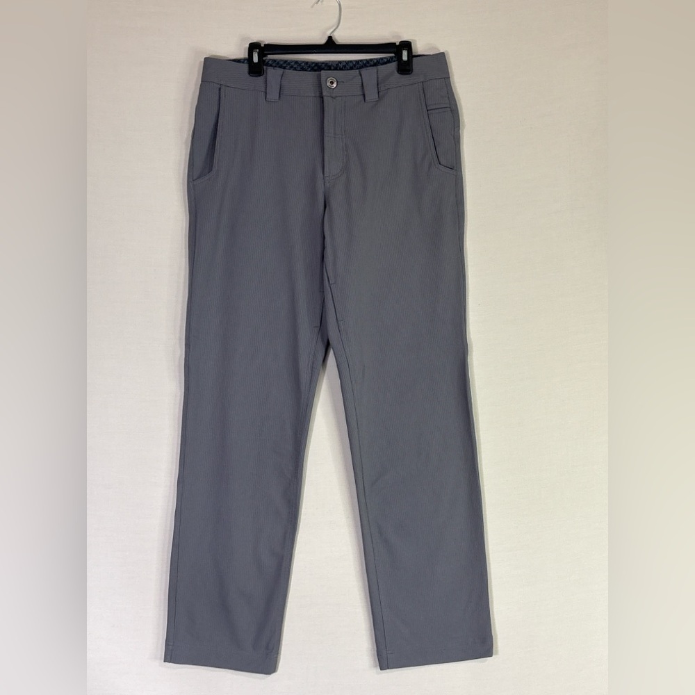 Lululemon Gray ABC Commission Style Pants Mens 36x32 Stretch Golf